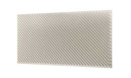 Een afbeelding van een akoestische wandpaneel op Akoestiekspecialist genaamd Impact Acoustic Cotton Terra.